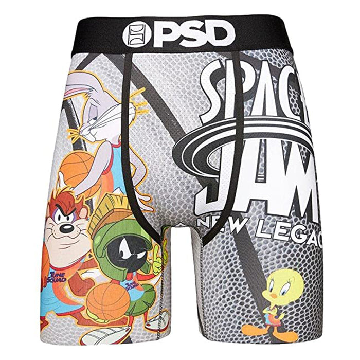 PSD Men's Black Sj2 Jam Boxer Briefs Underwear - 221180018-BLK