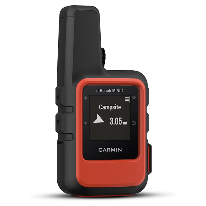 Garmin inReach Mini 2 Flame Red Hiking Handheld Lightweight and Compact Satellite Communicator - 010-02602-00