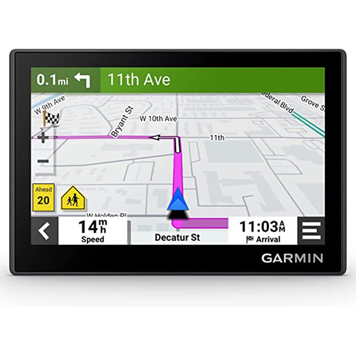 Garmin Drive 53 High-Resolution Touchscreen Simple On-Screen Menus and Easy-to-See Map Driver and Traffic Alerts GPS Navigator - 010-02858-01