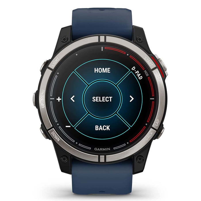 forsigtigt reform Slange Garmin Quatix 7–Sapphire Edition with AMOLED Display Marine GPS Tide C —  WatchCo.com