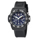 Luminox Men's Navy Seal Chronograph 3580 Series Black Rubber Band Blue Dial Quartz Analog Watch - XS.3583 - WatchCo.com