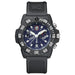 Luminox Men's Navy Seal Chronograph 3580 Series Black Rubber Band Blue Dial Quartz Analog Watch - XS.3583 - WatchCo.com