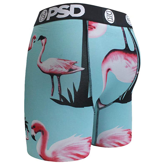PSD Mens Flamingo Inn Turquoise Underwear - E11911026-TURQUOISE-L