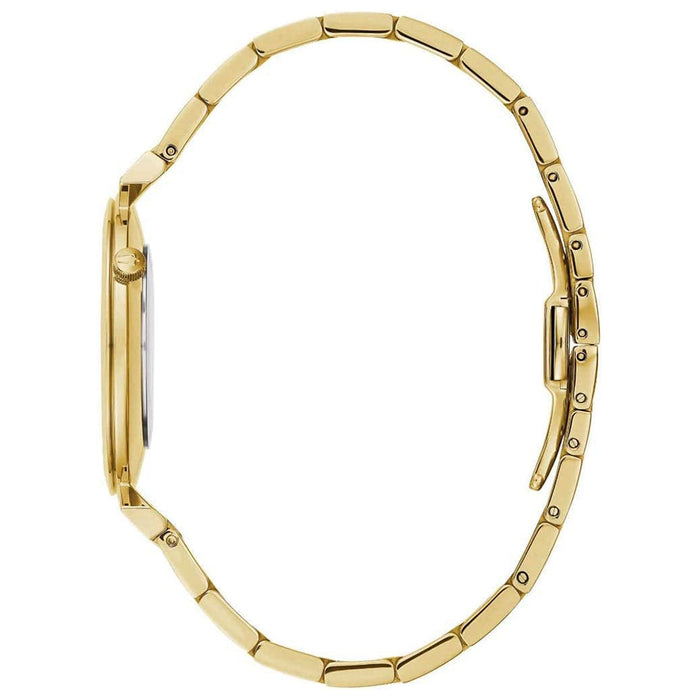 Bulova Mens Regatta Gold-Tone Stainless Steel Bracelet Watch - 97A153