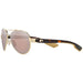 Costa Del Mar Womens Loreto Rose Gold Frame Copper Silver Mirror Polarized Lens Aviator Sunglasses - LR64OSCP - WatchCo.com