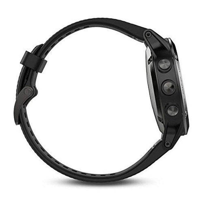 Garmin fenix 5S Black Silicone Band Black Digital Dial Smart Watch - 010-01987-02