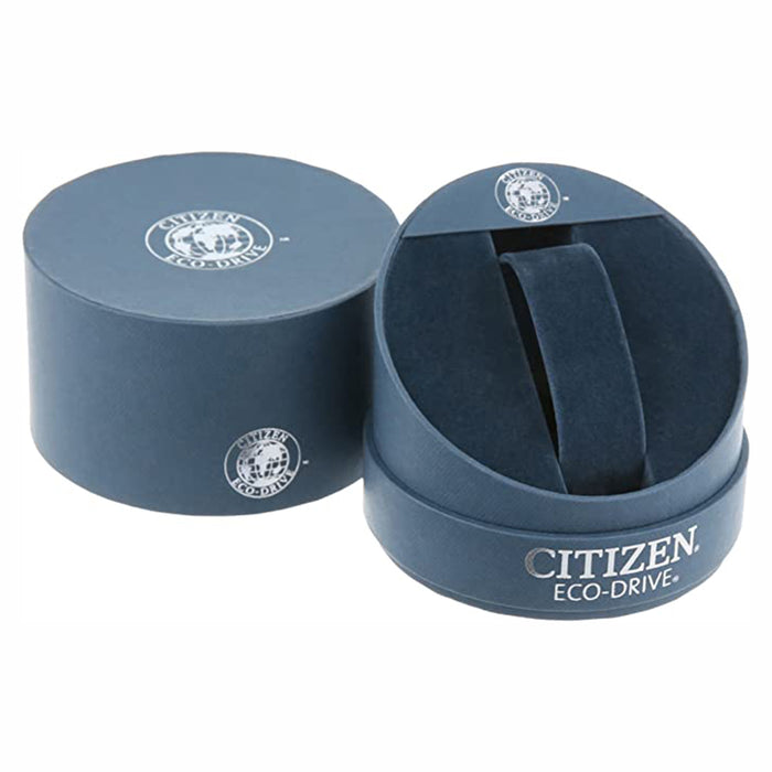 Citizen Women's Eco-Drive Black Dial Band Stainless Steel Quartz Watch - GA1055-57F