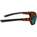Costa Del Mar Mens Whitetip Tortoise Frame Green Mirror Polarized Lens Wrap Sunglasses - WTP66OGMP - WatchCo.com