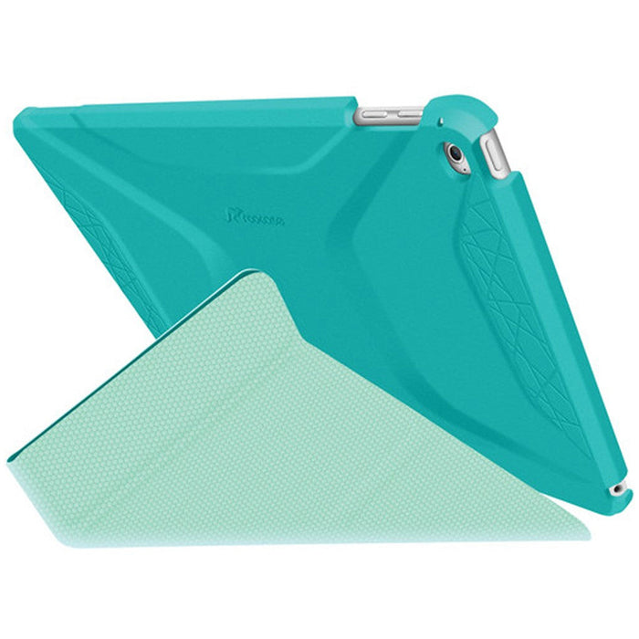 Roocase Origami 3D Slim Shell iPad Air 2 Turquoise Blue Mint Candy Case - RC-APL-AIR2-OG-SS-TB/MC
