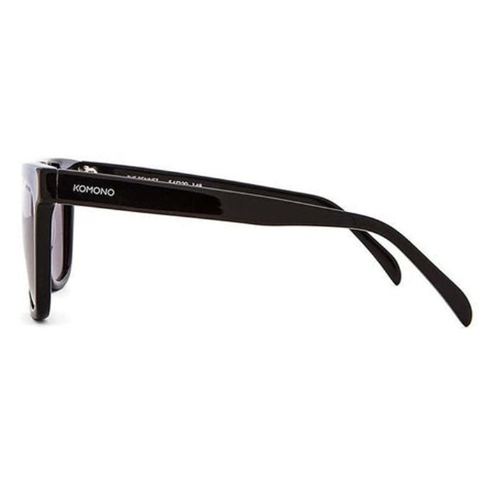 Komono Crafted Bennet Black / Grey Sunglasses - KOM-S1805