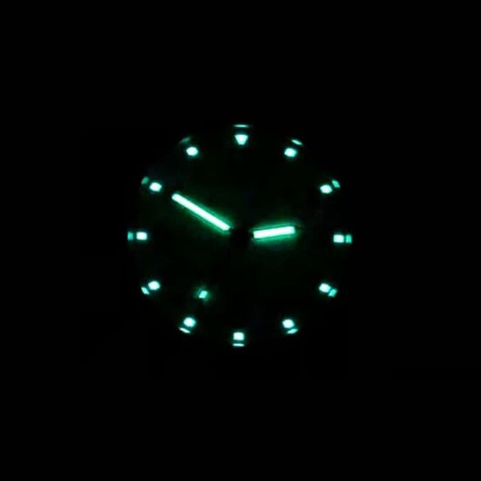 Bertucci Men's DX3 White Dial Dark Khaki Nylon Band Quartz Watch - 11105