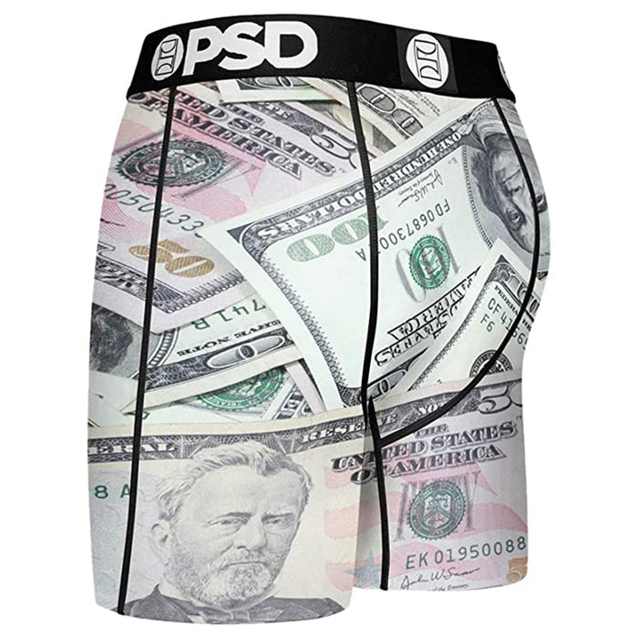 PSD Mens Green Cash Underwear - E32011007-GRN-L