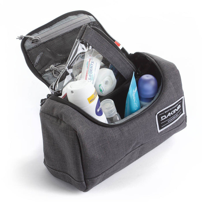 Dakine Unisex Revival Beauty Case Carbon Medium Travel Dopp Kit Bag - 10001813-CARBON