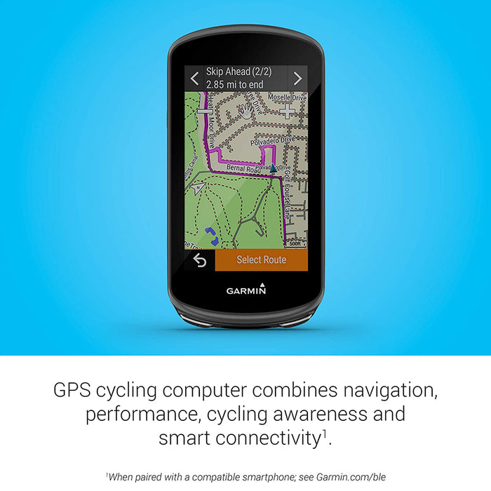 Garmin Edge 1030 Plus Only-Device Workout Suggestions ClimbPro Pacing Guidance GPS Cycling/Bike Computer - 010-02424-00