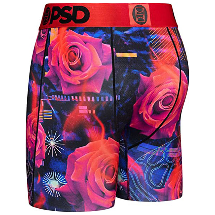 PSD Men's Multicolor Digi Rose Boxer Briefs Underwear - 123180087-MUL