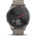 Garmin Unisex Vivomove HR Sandstone Silicone Band Black Dial Hybrid Smart Watch - 010-01850-13 - WatchCo.com
