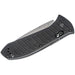 Benchmade Presidio II Automatic AXIS Satin Drop Point Plain Blade Black Aluminum Handle Folding Knife - BM-5700 - WatchCo.com