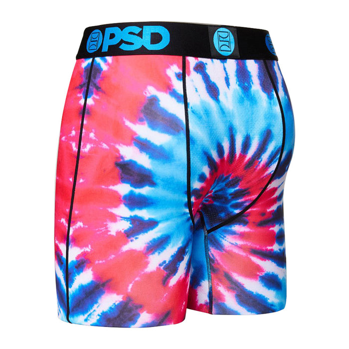 PSD Men's Multicolor Warface Spiral Dye Boxer Briefs Underwear - 321180043-MUL