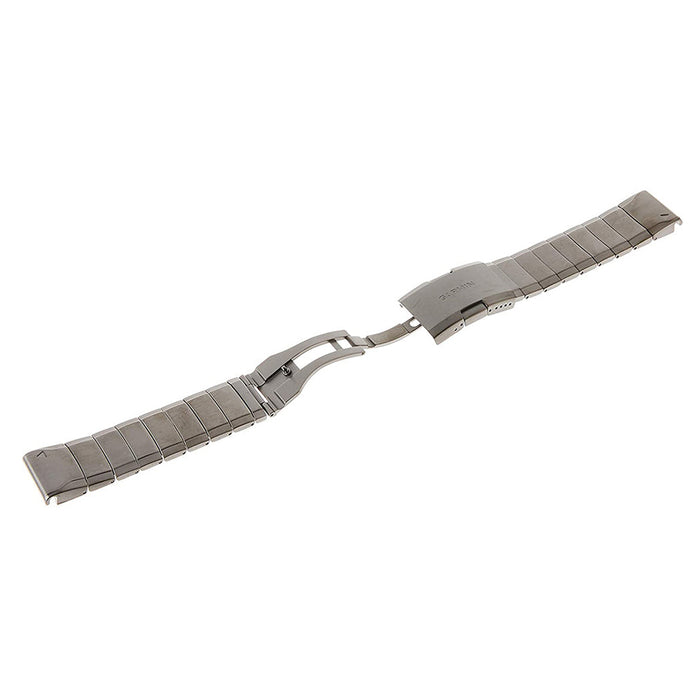Garmin QuickFit 22mm Vented Carbon Gray DLC Titanium Watch Band - 010-12740-02
