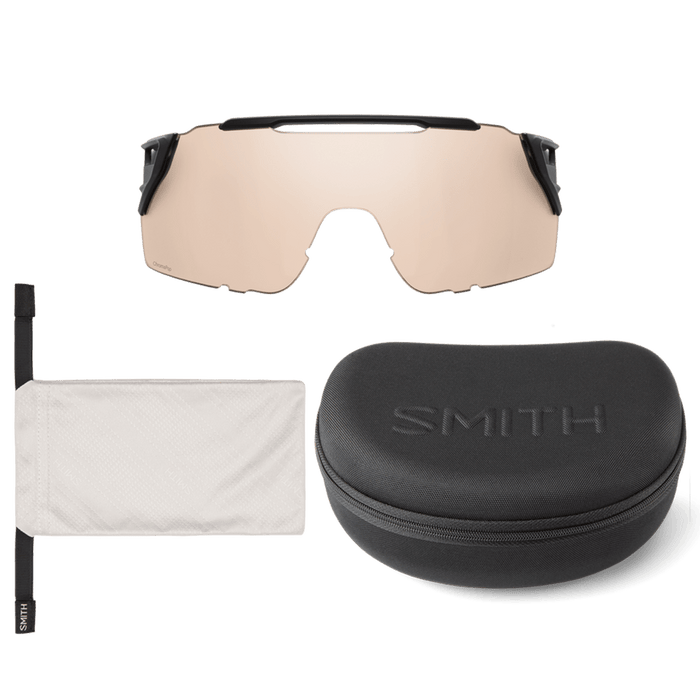 Smith Mens Attack MTB Matte Red Rock Frame ChromaPop Blue Mirror Lens Sunglasses - 2022990Z399ZI - WatchCo.com