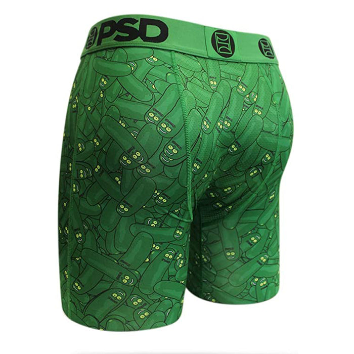 PSD Mens NBA Pickles Rick Morty Green Underwear - E21911001-GRN-XL