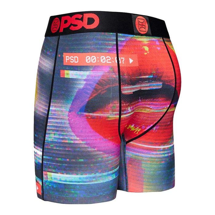 PSD Men's Multicolor Lips Scramble Boxer Briefs Underwear - 322180087-MUL