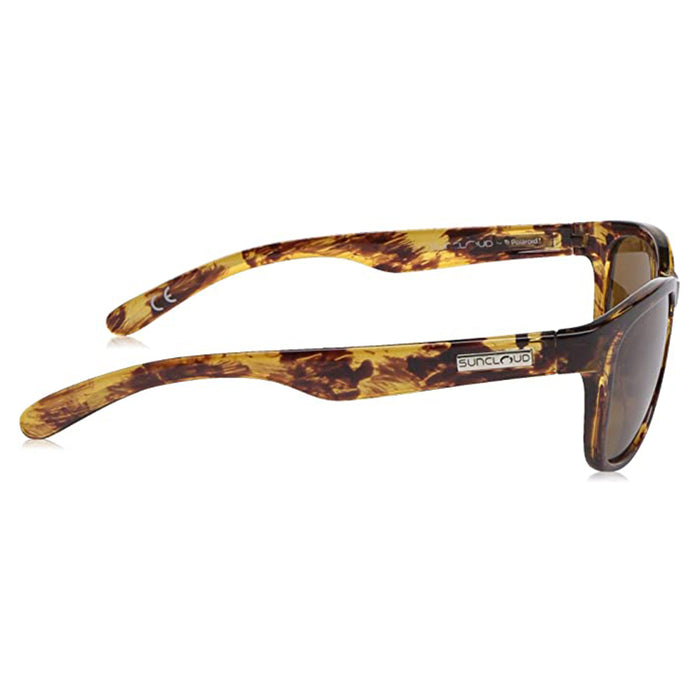 Suncloud Womens Trotoise Frame Brown Lens Polarized Contemporary Sunglasses - 20233008655HB