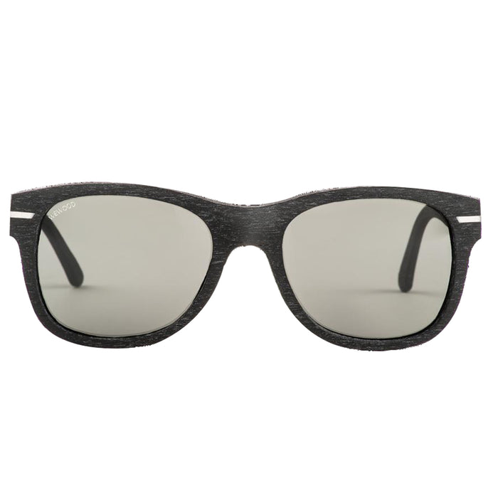 WeWood Black/Green Crux Sunglasses - WSCRUX-30000