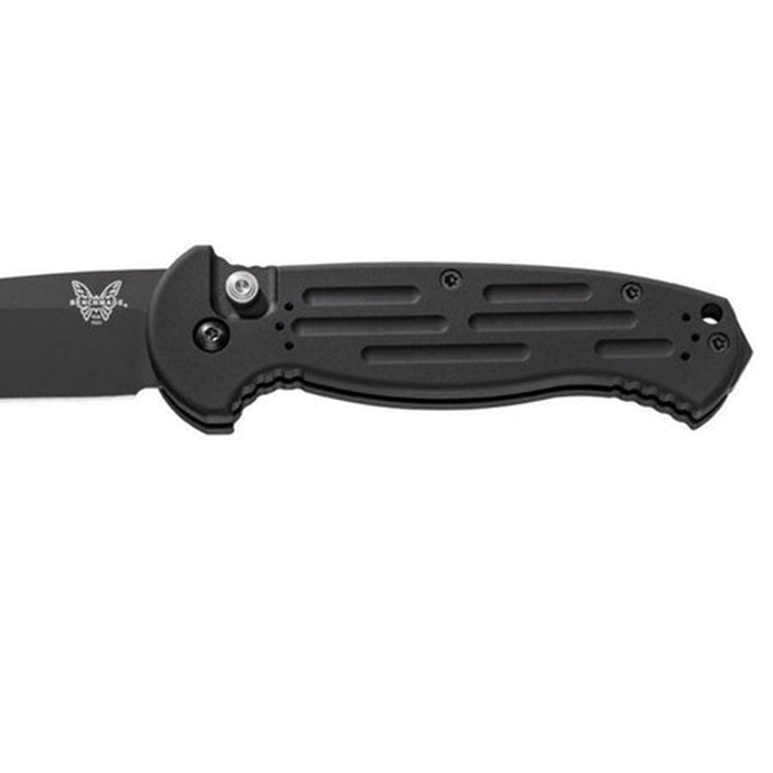 Benchmade Automatic 9051BK AFO 3.56 Black Plain Blade Aluminum Handle Knife - BM-9051BK