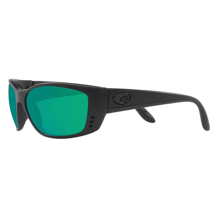 Costa Del Mar Mens Fisch Blackout Frame Copper Green Mirror Polarized 580p Lens Sunglasses - FS01OGMP