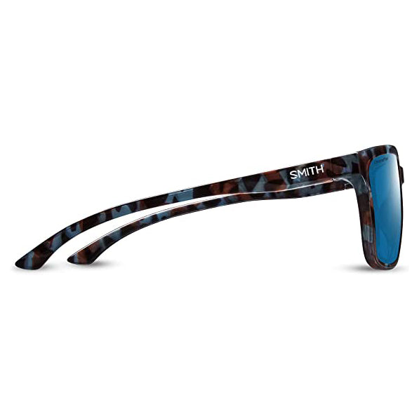 Smith Womens Shoutout Sky Tortoise Rilsan Clear Frame Polarized Lifestyle Sunglasses - 204450JBW57QG