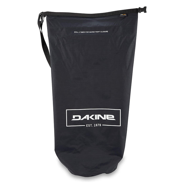 Dakine Unisex Black Packable Rolltop Dry Bag - 10003456-BLACK