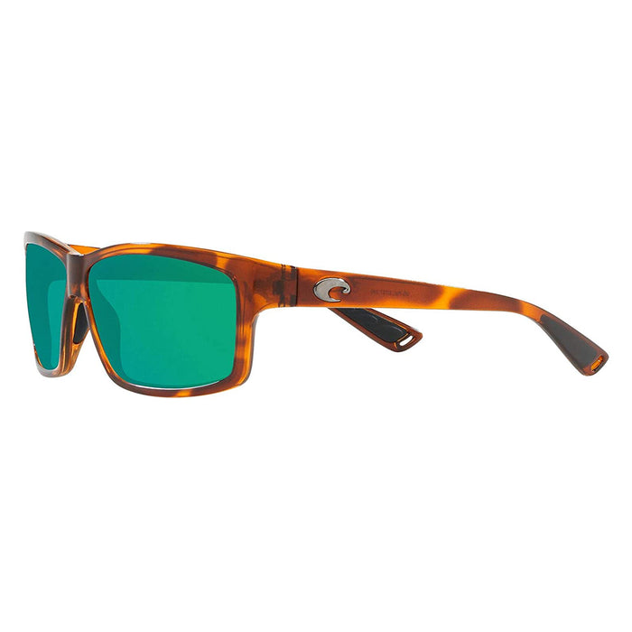 Costa Del Mar Mens Cut Honey Tortoise Frame Copper Green Mirror Polarized 580g Lens Sunglasses - UT51OGMGLP