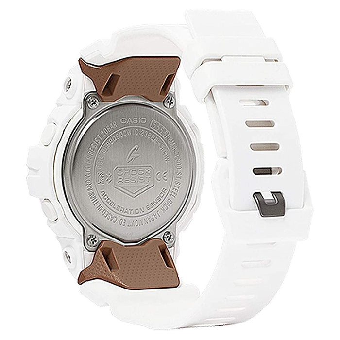 Casio Women's G-Shock Connected White Resin Band White Dial Analog-Digital Quartz Watch - GMA-B800-7ACR