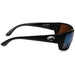 Costa Del Mar Mens Fantail Matte Black Frame Green Mirror Polarized Lens Sunglasses - TF11OGMGLP - WatchCo.com