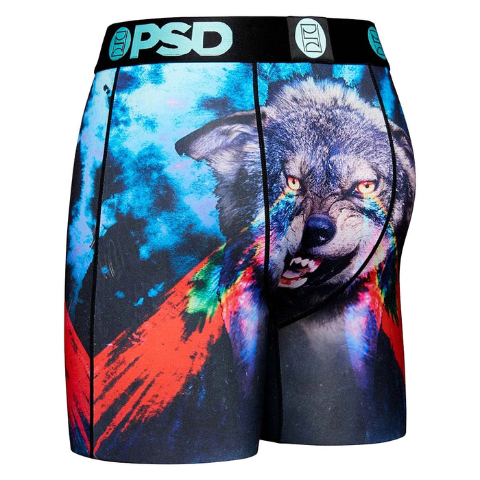 PSD Men's Multicolor Alpha Boxer Briefs Underwear - 422180086-MUL