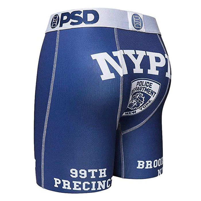 PSD Mens NYPD Boxer Brief Underwear - 42011050-BLU