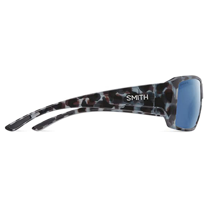 Smith Unisex Sky Tortoise Frame Chromapop Blue Mirror Lens Polarized Guides Choice Performance Sunglasses - 205881JBW57QG