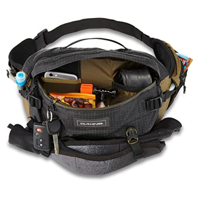 Dakine Men's Black Seeker Hip Pack 6L One Size Hydration Backpack - 10002778-BLACK(2)