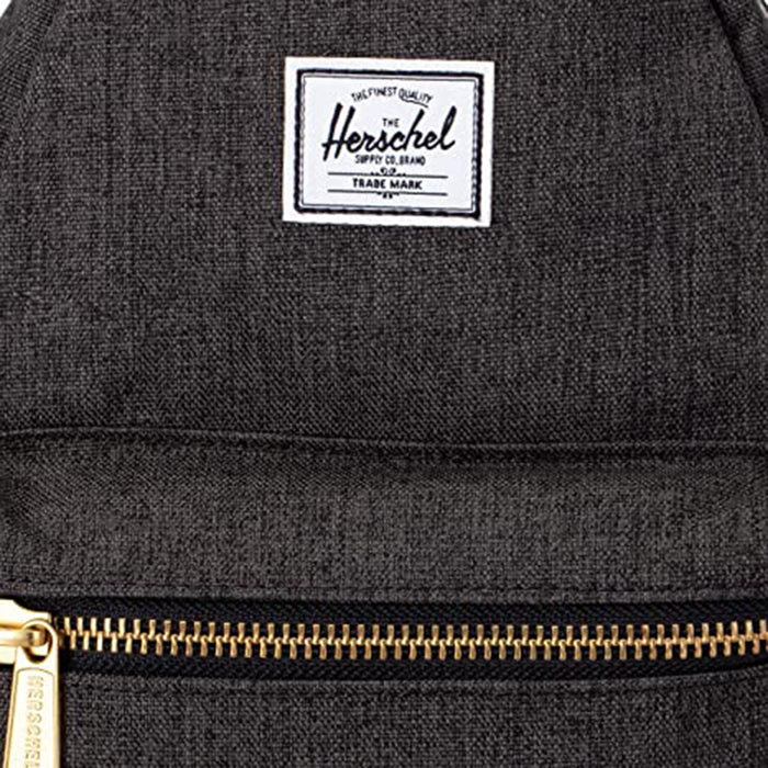 Herschel Unisex Black Crosshatch Small 14L Nova Backpack - 10502-02090-OS