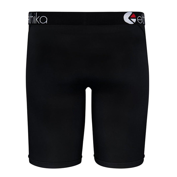Ethika Mens Black Staple Polyester Stretch Fabric Underwear - UMS658-BLK-S