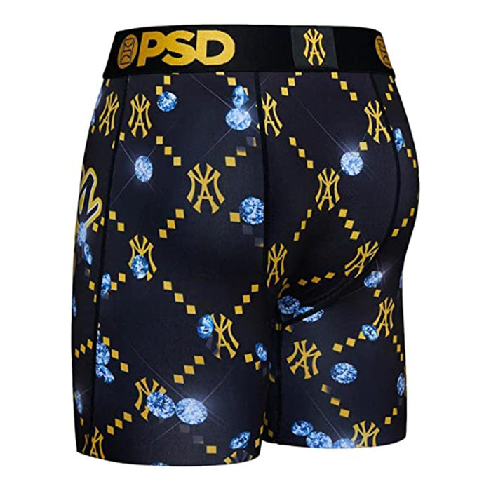 PSD Men's Multicolor Me Always Black Boxer Briefs Underwear - 422180154-MUL