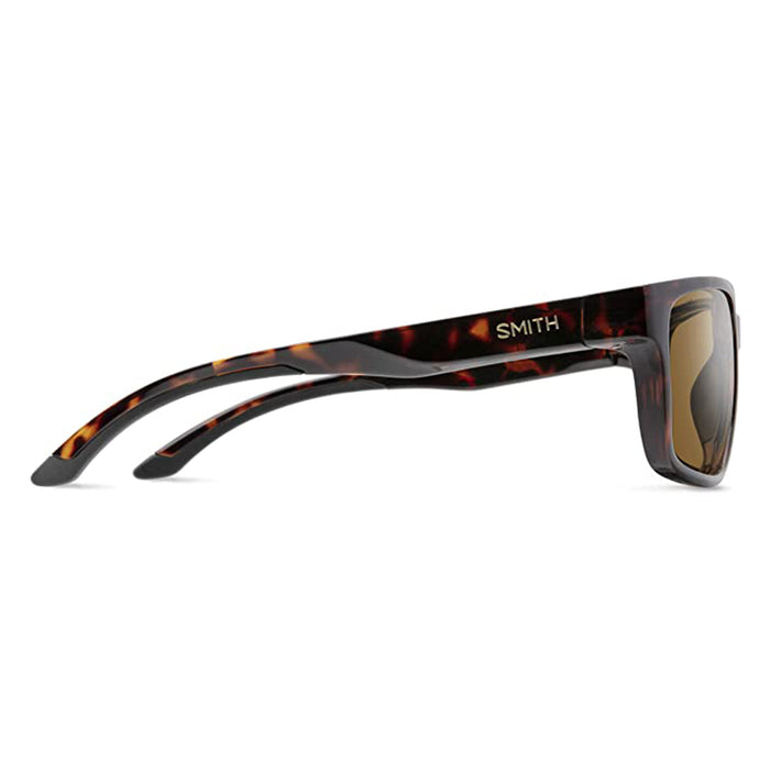 Smith Mens Tortoise Frame Brown Mirror Lens Polarized Basecamp Sunglasses - 20192908659SP