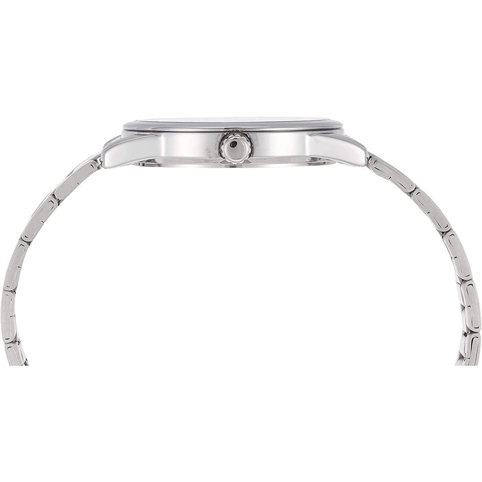 Casio Men's Stainless Steel Bracelet Easy Reader Black Dial Analog Quartz Watch - MTP-V001D-1BUDF