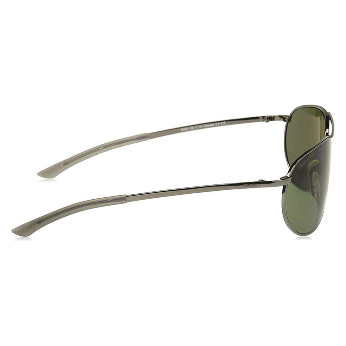 Smith Serpico Slim 2 Unisex Gunmetal Frame Gray Green Lens  Sunglasses - SS2CPGNGM