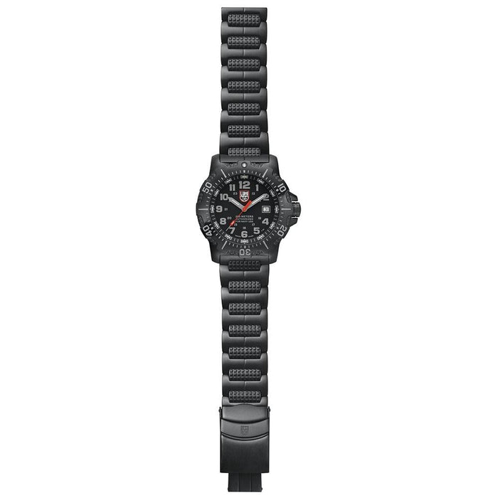 Luminox Men's ANU (Authorised for Navy Use) 4200 Series Black Stainless Steel Bracelet Black Analog Dial Quartz Watch - XS.4222.L - WatchCo.com
