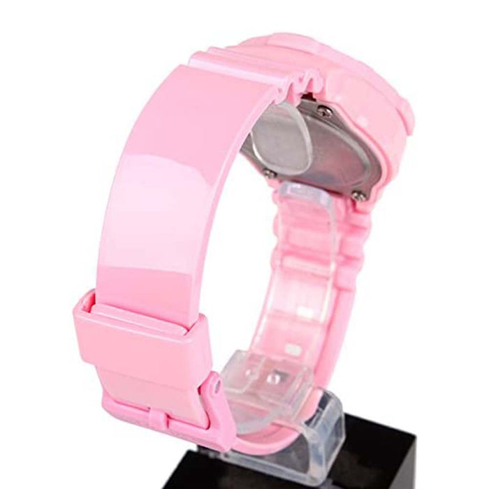Casio Women's White Dial Pink Plastic Band Quartz Watch - LRW-200H-4B2VDF