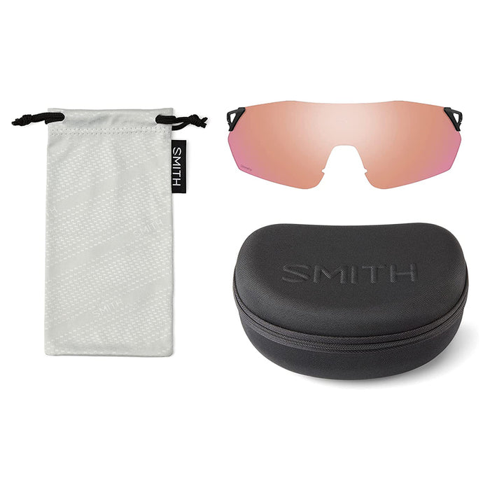 Smith Men's Matte Black Frame ChromaPop Red Lens Non-Polarized Reverb Sunglasses - 20152100399X6