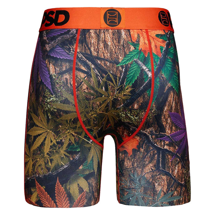 PSD Men's Orange Budtree Boxer Briefs Underwear - 422180054-ORG