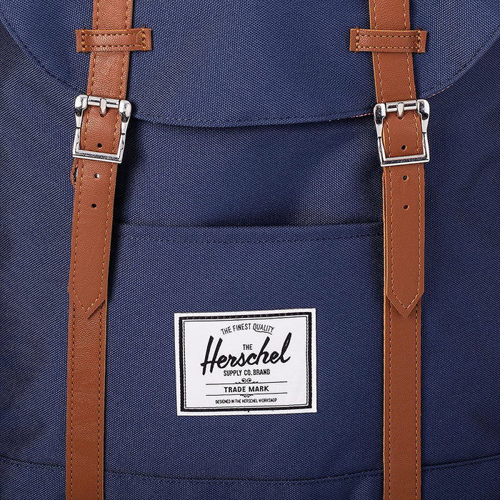 Herschel Unisex Navy Polyester Classic 19.5L Backpack - 10066-00007-OS